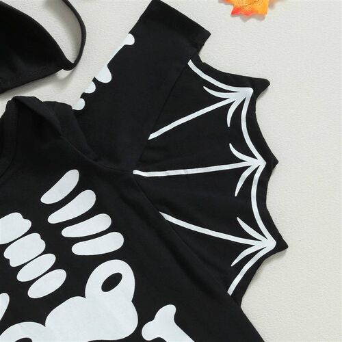 ma&baby 0-24M Halloween Baby Boy Bat Jumpsuit Newborn Infant