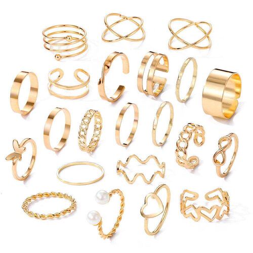 2024 Hiphop Vintage Silver Color Poker Angel Wings Finger