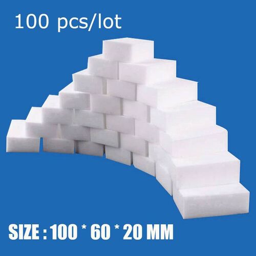 100 Pcs/lot Melamine Sponge Magic Sponge Eraser Melamine Cle