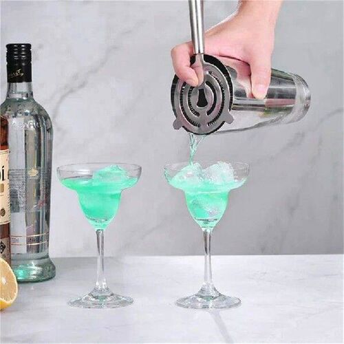 -BABQ 2X Cocktail Shaker, Bar Bartender Shaking Tins