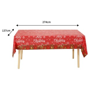 Merry Christmas Tablecloth Decoration Happy New Year