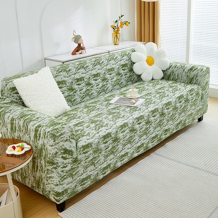 中式国风沙发卍能全包客厅卧室沙发全罩笠四季通用加厚防猫抓