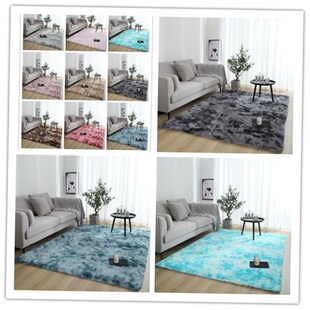 Plush bedroom rug carpet rug footcloth MATS 卧室地毯地垫