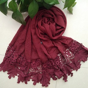 lace rhinestone shawl long scarf stole wrap
