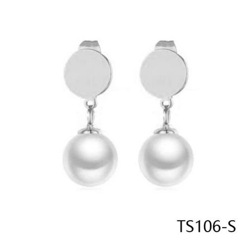 Round Beads Design Earring Studs Elegant Fashion Women Jewel