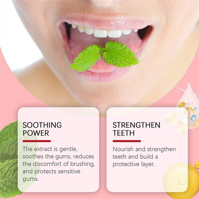 ORALHOE Probiotic Mint Toothpaste for Fresh Breath, Teeth Cl