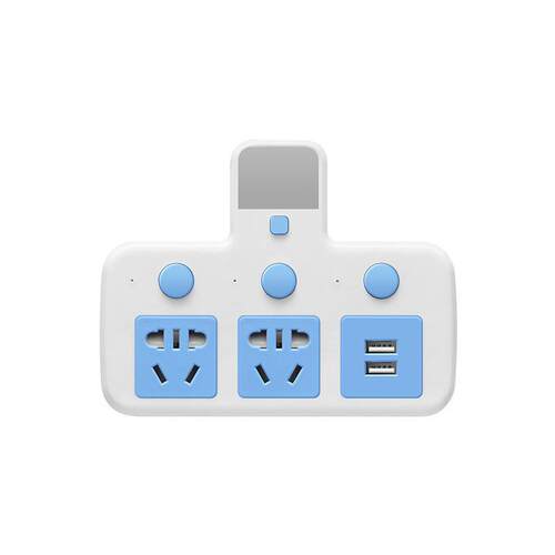 Power cord extension socket Plug wire board with towing Plat