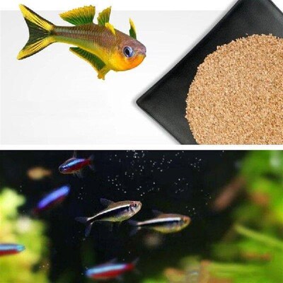 1 Can 1280ml/500ml Guppy Aquarium Fish Natural High Protein