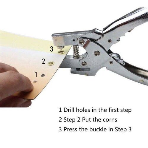 Eyelet Set, Eyelet Pliers Metal Eyelets 3mm & 5mm Grommet