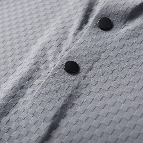 Mens Luxury and Fashionable Waffle Short Sleeve  Shirt, Lap