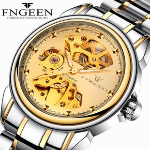 Tourbillon Watch Mechanical Watches Mens New防水机械礼品手表