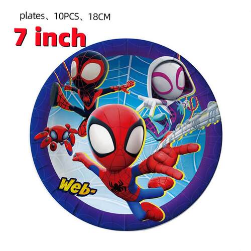 Spidey And His Amazing Friends Party Decoration Supplies Pa1