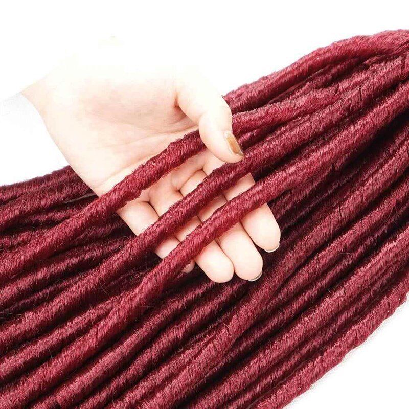 African soft dread locks braid hair crochet braids softdread - 实物图