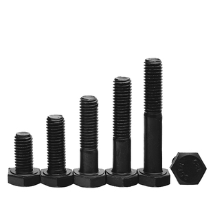 .9高强度外六角螺丝国标碳钢发黑外六角罗栓丝M1M1M18M20盒装