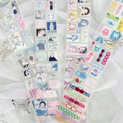 Kawaii Character ers Tape Scrapbooking Adhesive Tape Decal W