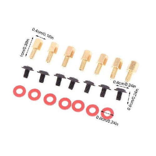 60pcs/20sets Computer PC Case Motherboard Riser Screws