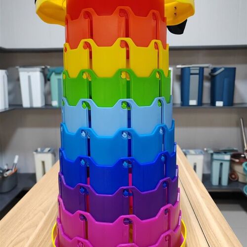 Travel outdoor family Rainbow retractable folding stool