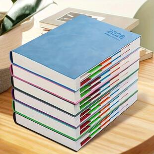2026 Daily Planner & Calendar Journal 8 Vibrant Colors (Pink