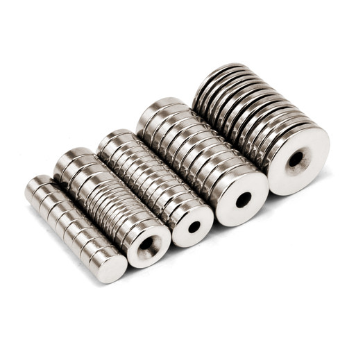 磁铁强磁圆形带孔贴片不易碎吸铁器高强力小吸铁石片钕磁钢磁吸盘