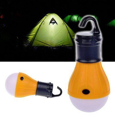 Outdoor Camping Tent Lamp Soft White Light LED Bulb Lamp Por