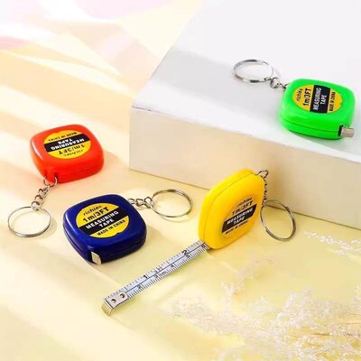 Mini retractable tape measure, portable and small, 1-meter r