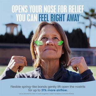 Breathe Right Nasal Strips Extra Sngth Tan Nasal Strips,Stop