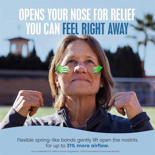 Breathe Right Nasal Strips Extra Sngth Tan Nasal Strips,Stop