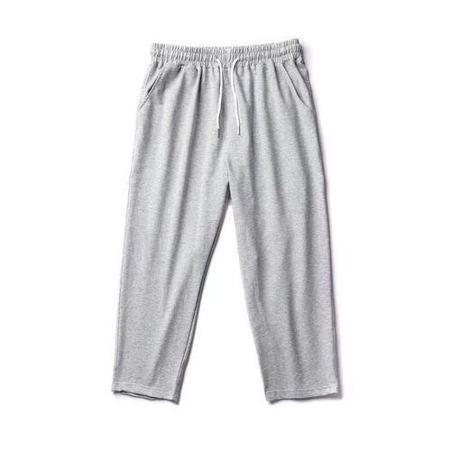 Straight Cotton Cropped Pants for Men and Women Spring and A