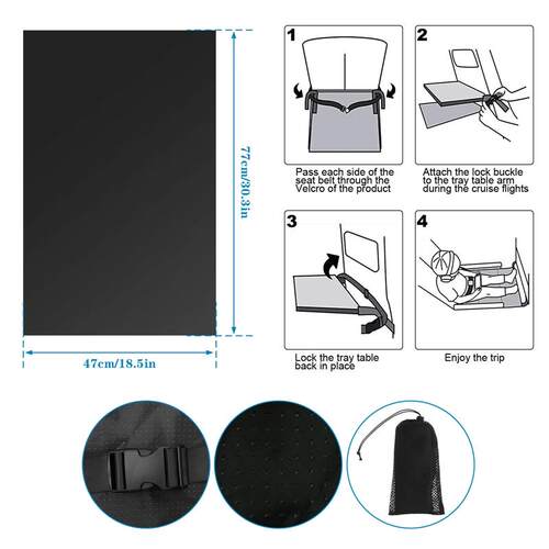 Travel Airplane Bed for Baby Pedals Bed Portable Foot Rest H