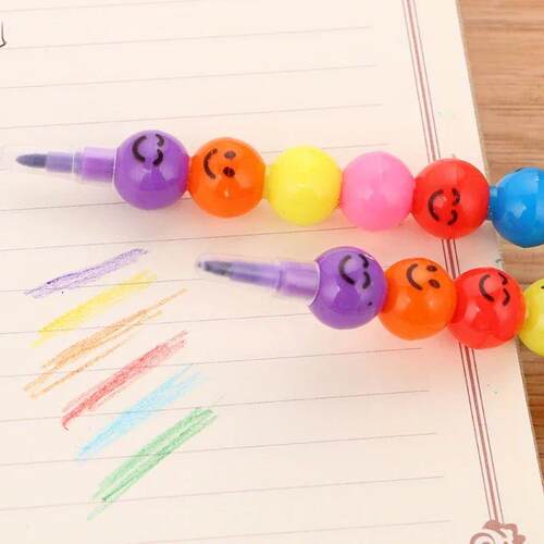1pcs 7 Color Crayons Art Supplies for Kids Pastel Pen Drawin