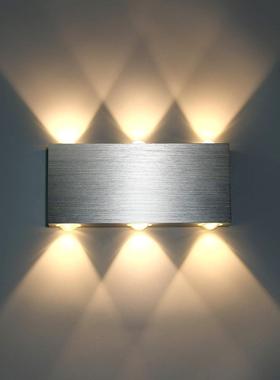 led18W铝材壁灯上下发光客厅酒店会所走廊楼梯灯背景墙灯床头灯