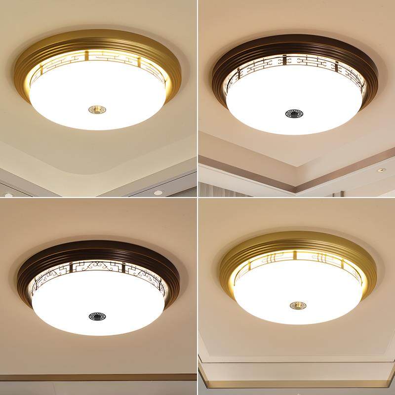 新中式吸顶灯户外玻璃大门阳光房走廊卧室门口庭院感应室外阳台灯,家装灯饰光源,客厅吸顶灯,淘宝优惠券,粉丝福利购,淘宝优惠卷