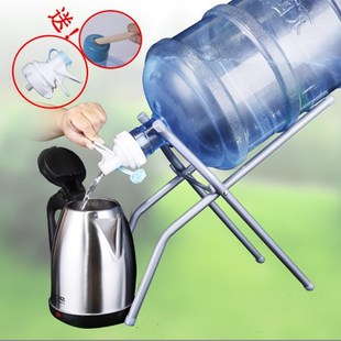 桶装水支架压水器倒置饮水机取水器压水泵纯净水架子折叠吸水器