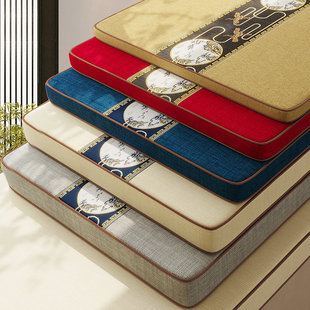 实木沙发专用坐垫新中式实木沙发专用坐垫靠垫罗汉床垫子红木沙发