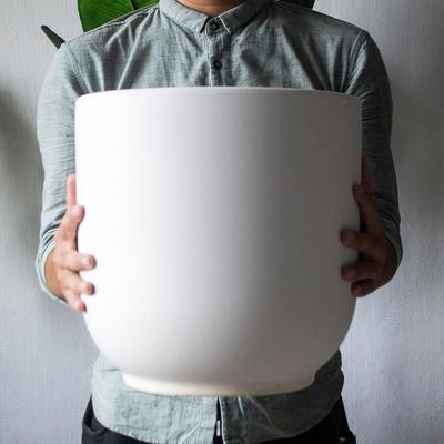 花盆大口径30以上的大号特大号超大陶瓷发财树专用好看时尚的种树