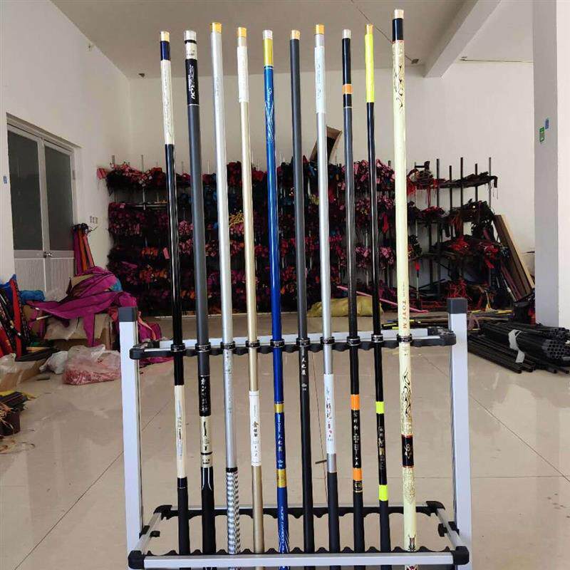厂家处理28钓3-8米超轻超硬鲤鱼鲫鱼竿台钓竿碳素长节手杆钓鱼竿