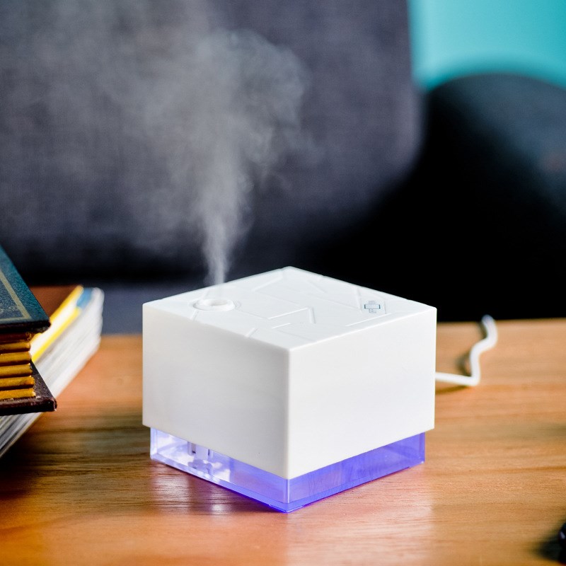 小雨水立方加湿器小型创意智能喷雾式迷你净化器活动礼品源头厂家