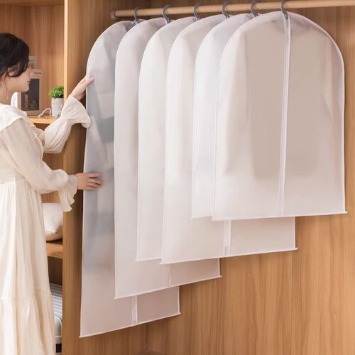Dustproof Clothing Covers PEVA Transparent Coat Protector Wa