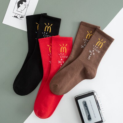 Men socks Travis Scott Skate Crew Socks Men Sport Travis Sco