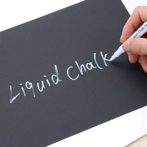 1/5/10 ps Writing Blakboard Metal Plastis Glass White Liquid