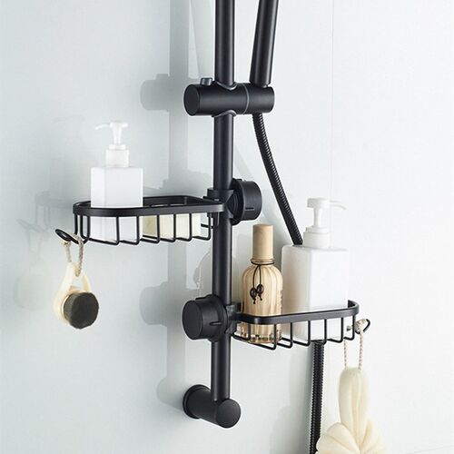 Kitchen Space Aluminum Sink Drain Rack Sponge Storage Faucet