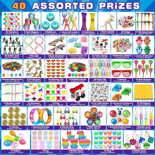 5-30pcs Random Fdget Toys Pack Mystery Gfts Box Surprse B
