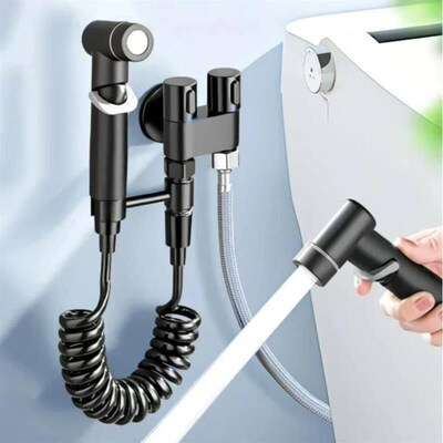 Toilet Cleaning Bidet Toilet Sprayer Set Cold Water Portable