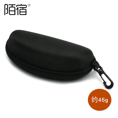 Zipper glasses box Black sunglasses box Glasses case