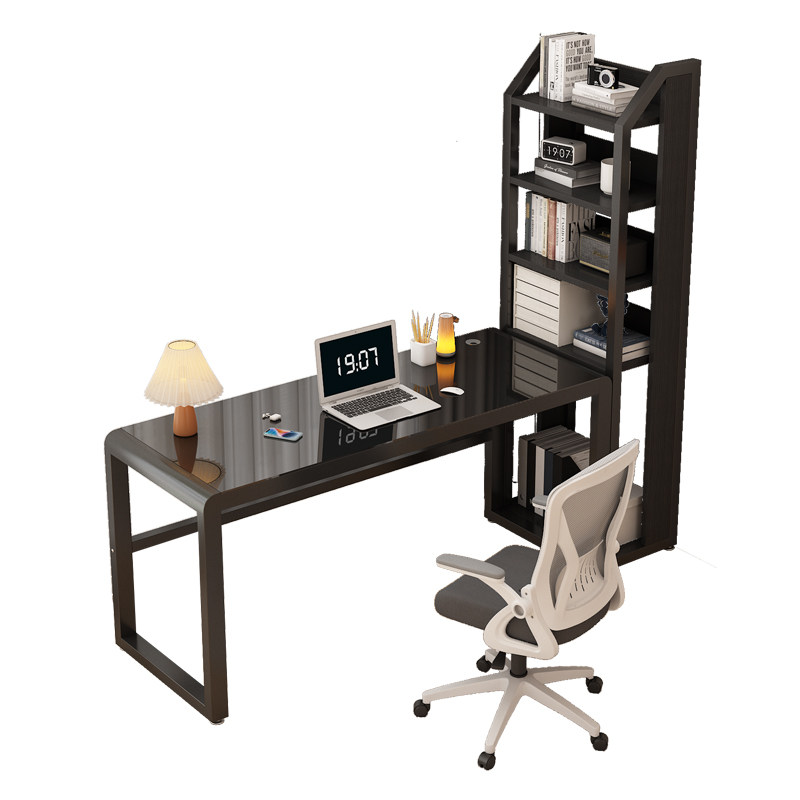 书桌学生家用书架ll桌台式钢化玻璃学习书桌办公桌子,住宅家具,电脑桌,淘宝优惠券,粉丝福利购,淘宝优惠卷