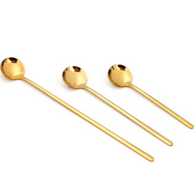 Stainless steel spoons eat tea spoons coffee spoons dessert