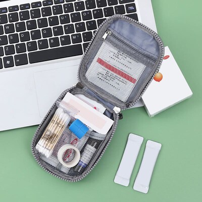 Large Capacity Medicine Storage Bag Portable Travel Medicine