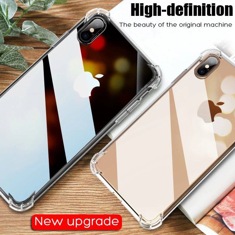 Transparent Defence Protect Shockproof light Case For s iPho