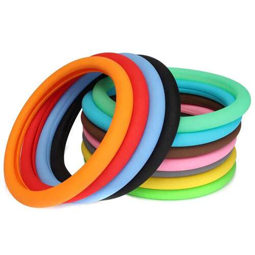 Car Summer Universal Silicone Steering Wheel Cover Elastic G