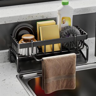 Kitchen countertop double-layer dish drying rack沥水板碗碟架